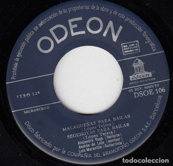 Discos de vinilo: Various &ndash; Andalucia Y Sus Bailes (Vinyl, Odeon DSOE 106) - Foto 3