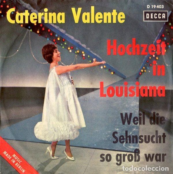 Disques de vinyle: Caterina Valente &ndash; Hochzeit In Louisiana (Vinyl, Decca D 19 403)