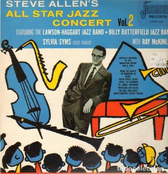 Vinyl-Schallplatten: Steve Allen, Lawson-Haggart Jazz Band, Billy Butterfield Jazz Band &ndash; Steve Allen's All Star Jazz...