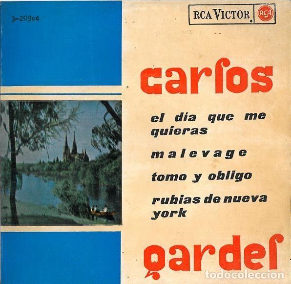 Vinyl-Schallplatten: Carlos Gardel &ndash; El D&iacute;a Que Me Quieras (Vinyl, RCA Victor 3-20904)