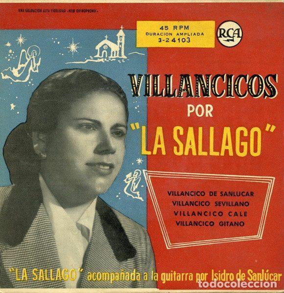Disques de vinyle: La Sallago &ndash; Villancicos Por &rdquo;La Sallago&rdquo; (Vinyl, RCA 3-24103)