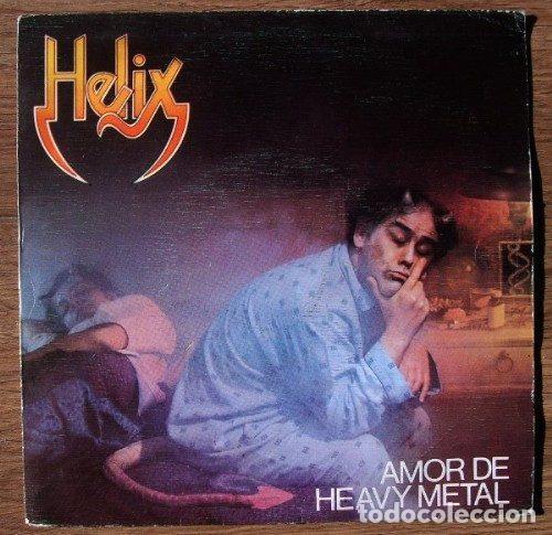 Discos de vinil: Helix &ndash; Heavy Metal Love (Vinyl, Capitol Records 006 1868157)