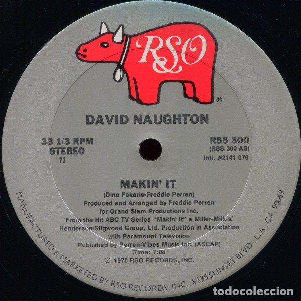 Discos de vinilo: David Naughton &ndash; Makin It (Vinyl, RSO RSS 300) - Foto 3