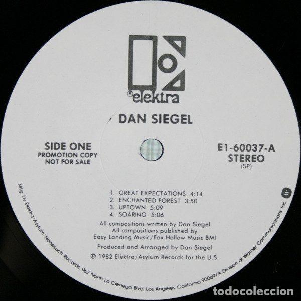 Discos de vinilo: Dan Siegel &ndash; Dan Siegel (Vinyl, Elektra E1-60037) - Foto 3