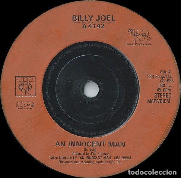 Discos de vinilo: Billy Joel &ndash; An Innocent Man (Vinyl, CBS A 4142) - Foto 3