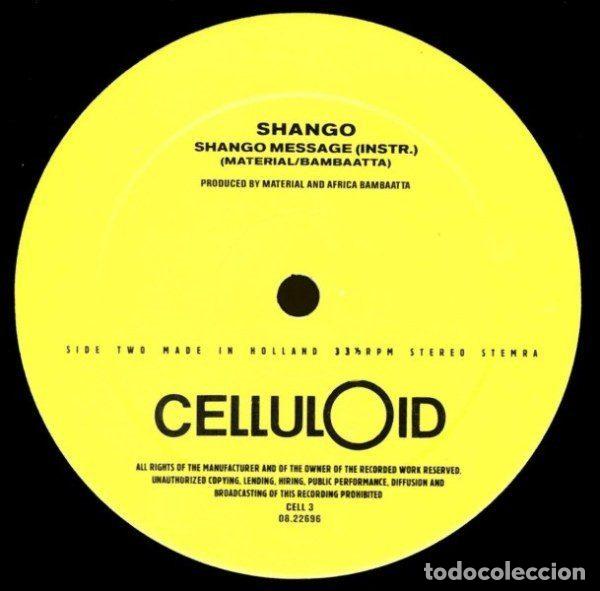 Discos de vinilo: Shango &ndash; Shango Message (Vinyl, Celluloid CELL 3) - Foto 4