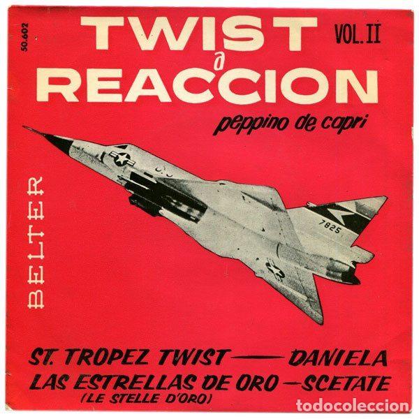 Disques de vinyle: Peppino De Capri Y Sus Rockers &ndash; Twist A Reaccion Vol. II (Vinyl, Belter 50.602)