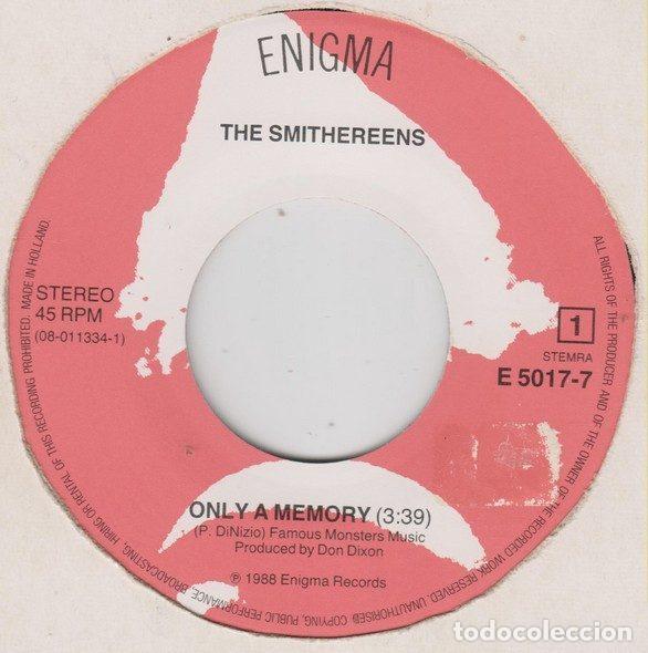 Discos de vinilo: The Smithereens &ndash; Only A Memory (Vinyl, Enigma E 5017-7) - Foto 3