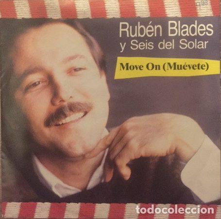 Discos de vinil: Ruben Blades Y Seis Del Solar &ndash; Move On (Mu&eacute;vete) (Vinyl, Elektra 969 584-7)