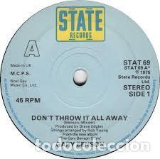 Disques de vinyle: Gary Benson &ndash; Don't Throw It All Away (Vinyl, State Records STAT 69)