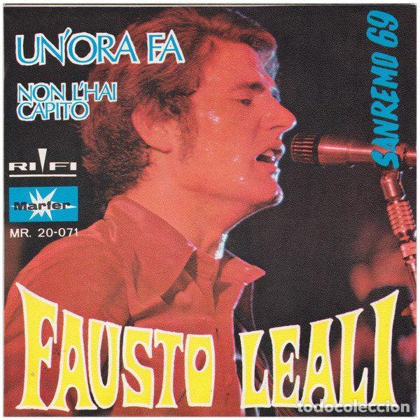 Discos de vinilo: Fausto Leali &ndash; UnOra Fa (Vinyl, Marfer MR 20.071) - Foto 4