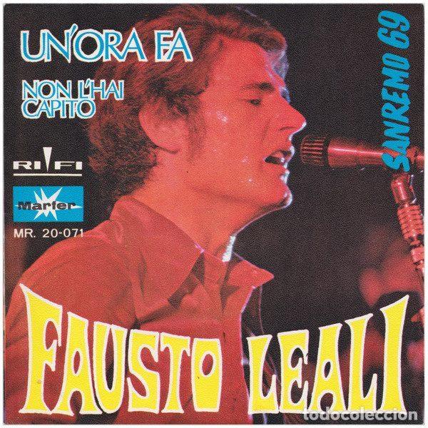 Discos de vinilo: Fausto Leali &ndash; UnOra Fa (Vinyl, Marfer MR 20.071) - Foto 1