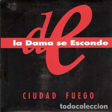 Discos de vinil: La Dama Se Esconde &ndash; Ciudad Fuego (Vinyl, WEA 1353)