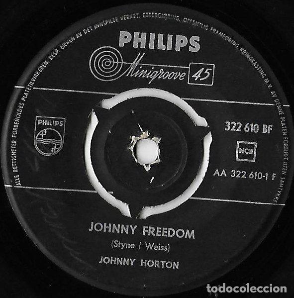 Vinyl-Schallplatten: Johnny Horton &ndash; Johnny Freedom / Comanche (Vinyl, Philips 322 610 BF)