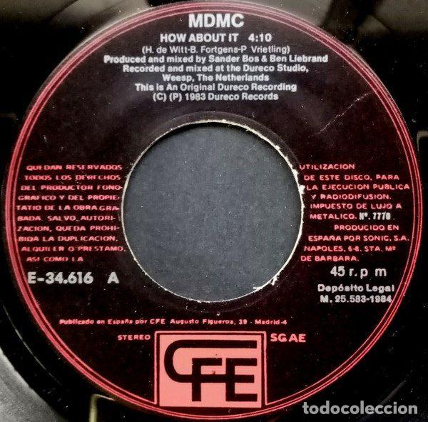 Discos de vinilo: MDMC &ndash; How About It (Vinyl, CFE E-34.616) - Foto 3