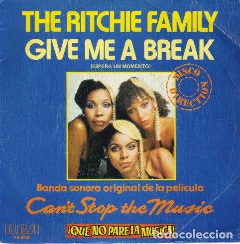 Vinyl-Schallplatten: The Ritchie Family &ndash; Give Me A Break (Espera Un Momento) (Vinyl, RCA XB-9566 White Label Promo)