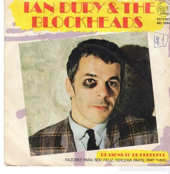 Vinyl-Schallplatten: Ian Dury & The Blockheads &ndash; Reasons To Be Cheerful (Part Three) = Razones Para Ser Feliz,...