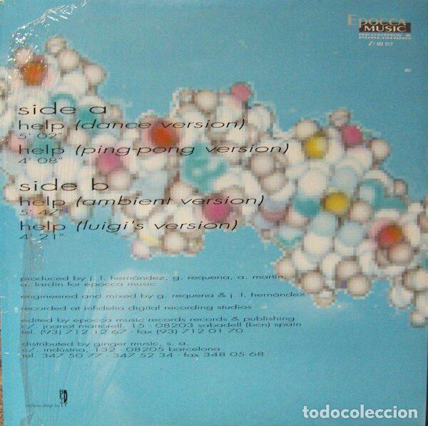 Discos de vinilo: Techno Protein &ndash; Help (Vinyl, Epocca Music &eacute; / MX 017) - Foto 4