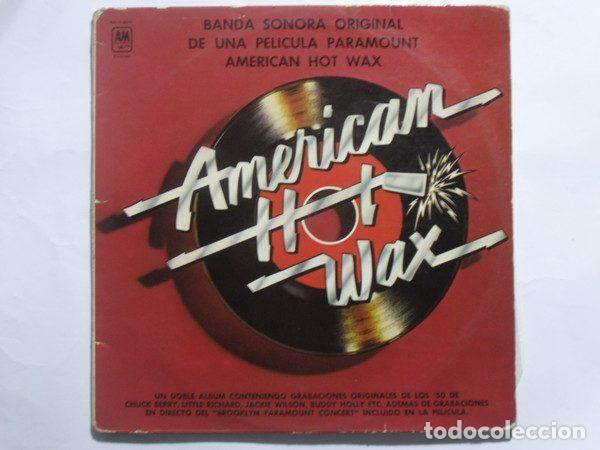 Disques de vinyle: Various &ndash; American Hot Wax - Banda Sonora Original... (Vinyl, A&M Records AMLM 66500)