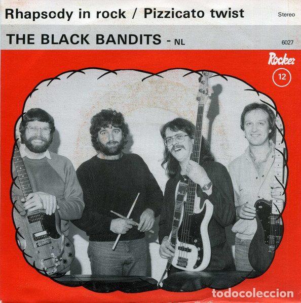 Discos de vinilo: The Black Bandits &ndash; Rhapsody In Rock / Pizzicato Twist (Vinyl, Rocker 6027)