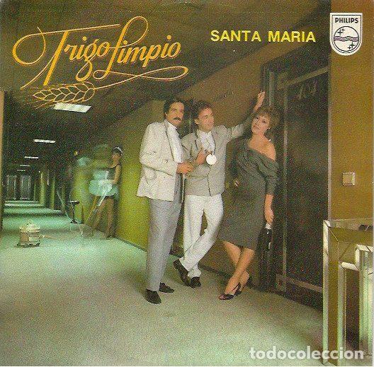 Vinyl records: Trigo Limpio &ndash; Santa Maria / Arbusto Seco (Vinyl, Philips 814 468-7)