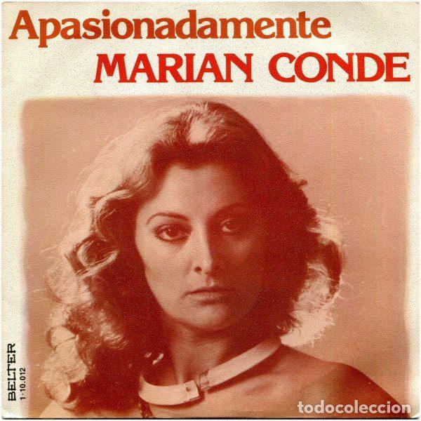 Dischi in vinile: Marian Conde &ndash; Apasionadamente (Vinyl, Belter 1-10.012)