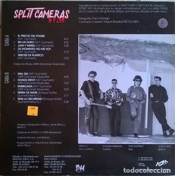 Discos de vinilo: Split Cameras &ndash; El Precio Del Poder (Vinyl, Aspa Records A1AL-0049) - Foto 2