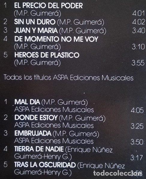 Discos de vinilo: Split Cameras &ndash; El Precio Del Poder (Vinyl, Aspa Records A1AL-0049) - Foto 10