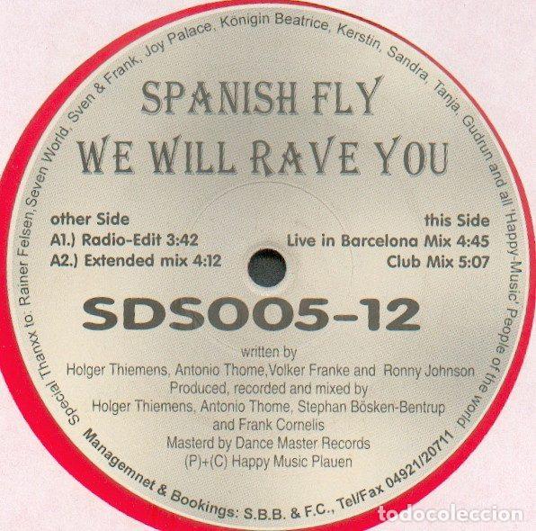 Disques de vinyle: Spanish Fly &ndash; We Will Rave You (Vinyl, Happy Music 3018)