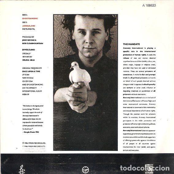 Discos de vinilo: Simple Minds &ndash; Ghostdancing (Vinyl, Virgin A 108.633) - Foto 2