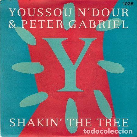 Vinyl records: Youssou N'Dour & Peter Gabriel &ndash; Shakin' The Tree (Vinyl, Virgin VS1167)