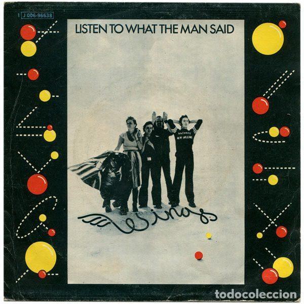 Discos de vinil: Wings &ndash; Listen To What The Man Said (Vinyl, Capitol Records 1J 006-96638)