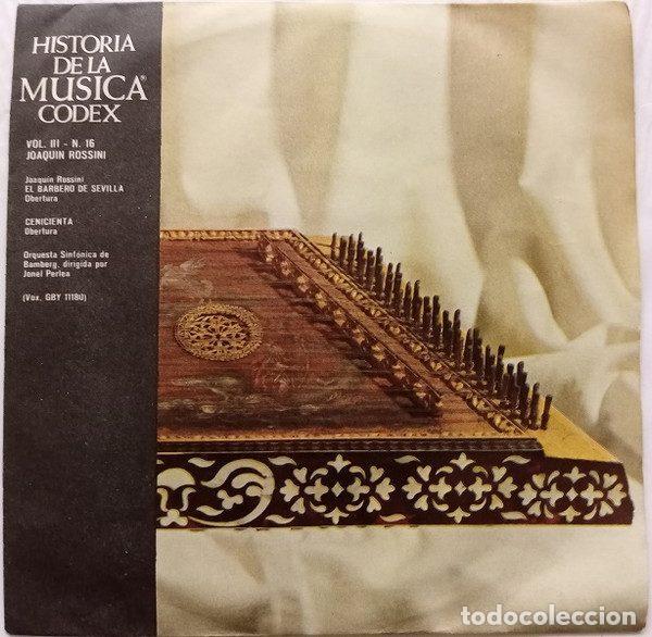 Discos de vinil: Joaquin Rossini &ndash; Historia De La Musica Vol. III - N. 16 - Joaquin Rossini (Vinyl, Codex HdM - 068)
