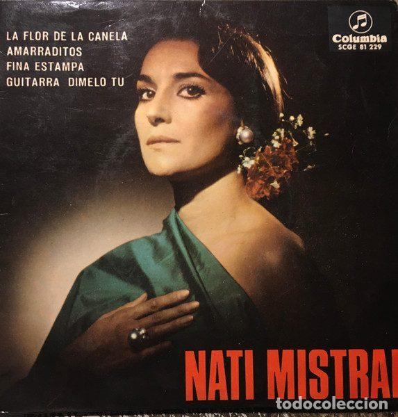 Dischi in vinile: Nati Mistral &ndash; La Flor De La Canela (Vinyl, Columbia SCGE 81.229)