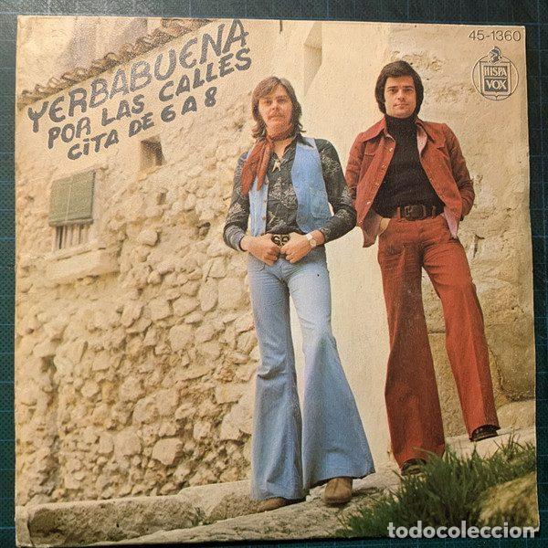 Vinyl records: Yerbabuena &ndash; Por Las Calles (Vinyl, Hispavox 45-1360)
