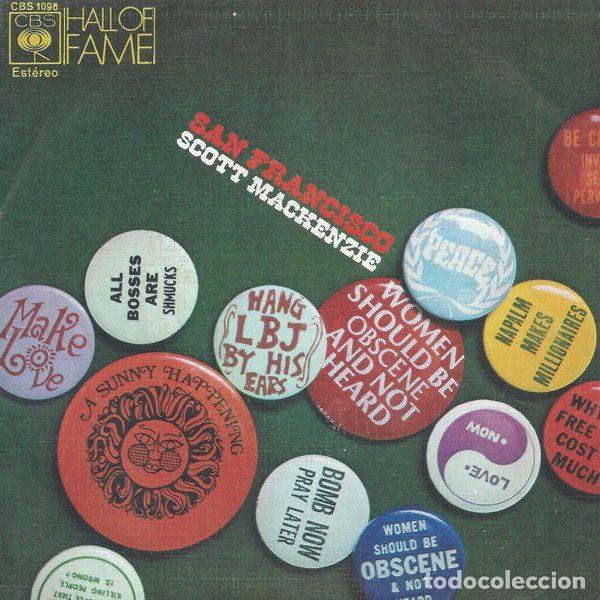 Vinyl records: Scott McKenzie &ndash; San Francisco (Vinyl, CBS CBS 1096)