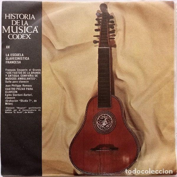 Vinyl records: Various &ndash; Historia De La Musica XX - La Escuela Clavecinistica Francesa (Vinyl, Codex HdM - 020)