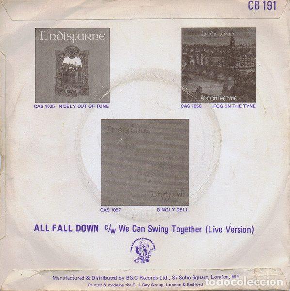 Discos de vinilo: Lindisfarne &ndash; All Fall Down (Vinyl, Charisma CB.191) - Foto 2