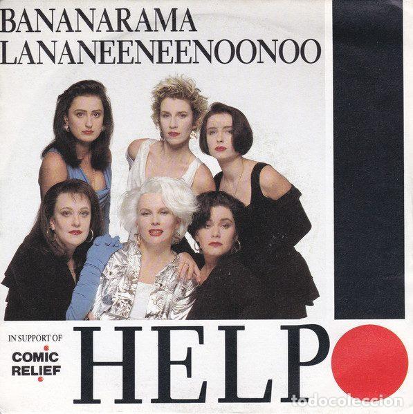 Disques de vinyle: Bananarama, Lananeeneenoonoo &ndash; Help (Vinyl, London Records LON 222)