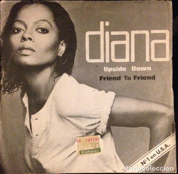 Disques de vinyle: Diana Ross &ndash; Upside Down (Vinyl, Motown A-101.982)