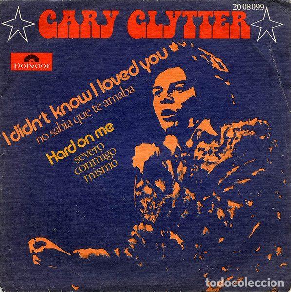 Disques de vinyle: Gary Glytter &ndash; I Didn't Know I Loved You = No Sab&iacute;a Que Te Amaba (Vinyl, Bell Records 20 08 099)