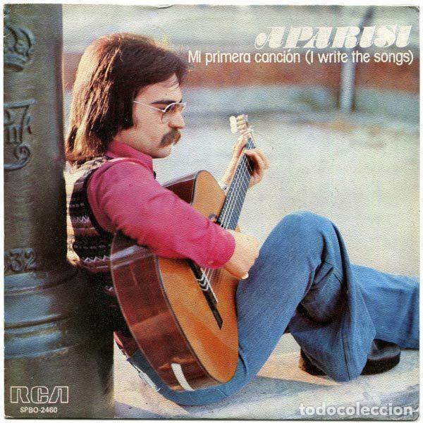 Disques de vinyle: Aparisi &ndash; Mi Primera Canci&oacute;n = I Write The Songs (Vinyl, RCA Victor SPBO-2460)