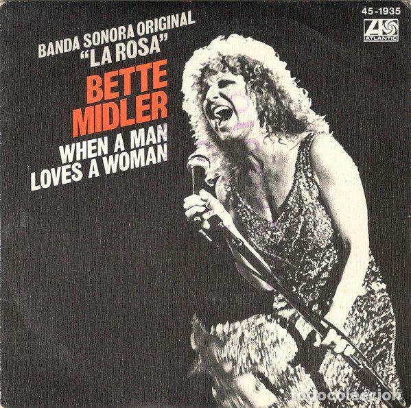 Disques de vinyle: Bette Midler &ndash; La Rosa (Banda Sonora Original) (Vinyl, Atlantic 45-1935)