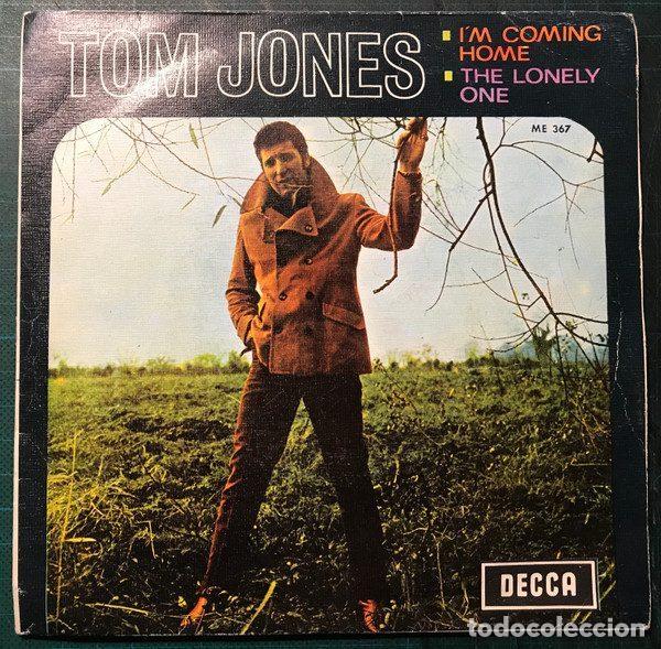 Disques de vinyle: Tom Jones &ndash; I'm Coming Home / The Lonely One (Vinyl, Decca ME 367)