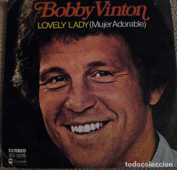 Disques de vinyle: Bobby Vinton &ndash; Lovely Lady = Mujer Adorable (Vinyl, ABC Records SG-0015)
