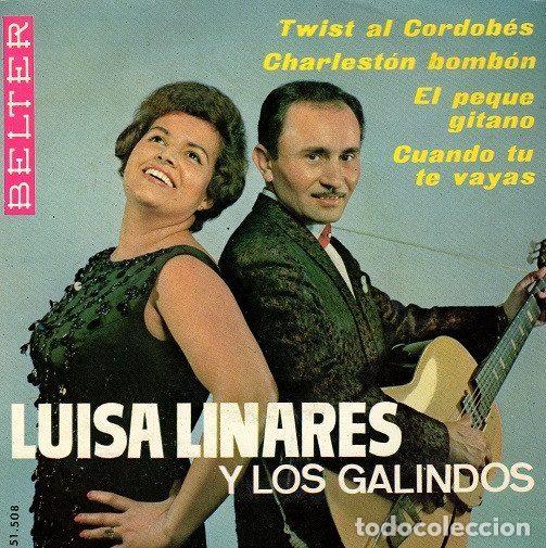 Discos de vinil: Luisa Linares Y Los Galindos &ndash; Twist Al Cordobes (Vinyl, Belter 51.508)
