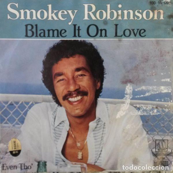 Vinyl-Schallplatten: Smokey Robinson With Barbara Mitchell &ndash; Blame It On Love (Vinyl, Motown 100&middot;15&middot;096)