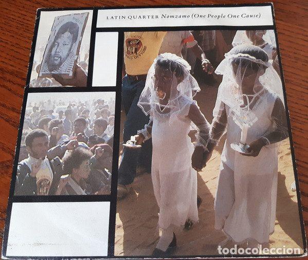 Vinyl-Schallplatten: Latin Quarter &ndash; Nomzamo (One People One Cause) (Vinyl, Arista 1A109046)