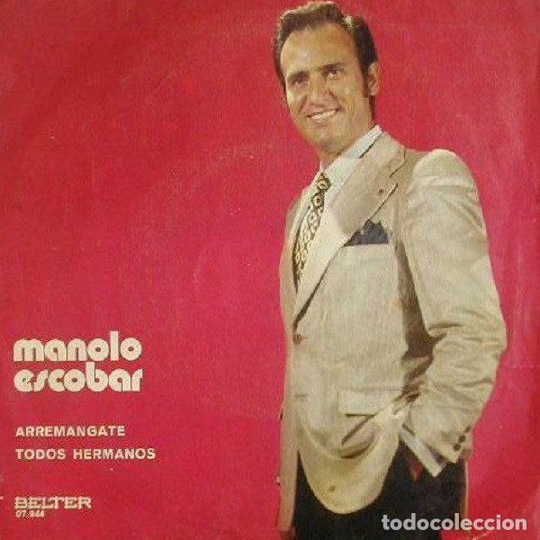Vinyl-Schallplatten: Manolo Escobar &ndash; Arremangate / Todos Hermanos (Vinyl, Belter 07-944)