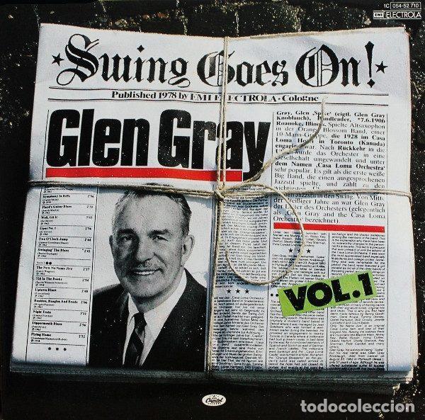 Vinyl-Schallplatten: Glen Gray &ndash; Swing Goes On Vol. 1 (Vinyl, Capitol Records 1C 054-52 710)